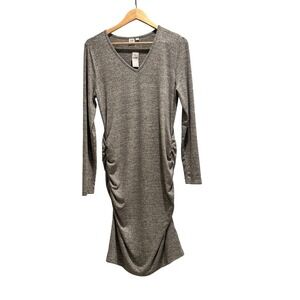 NWT Gap Maternity Softspun V-Neck T-Shirt Dress Large